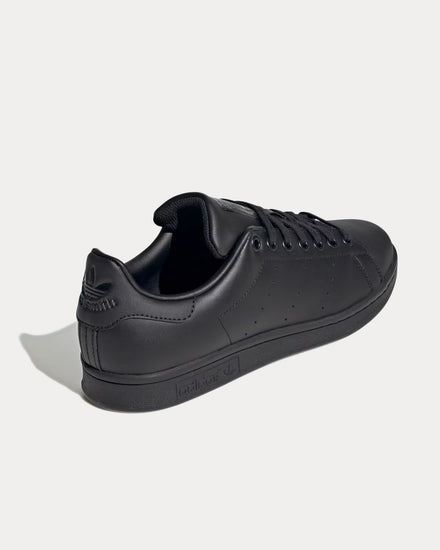 Adidas Stan Smith 'All Black' Core Black / Core Black / Core Black Low Top Sneakers - 4