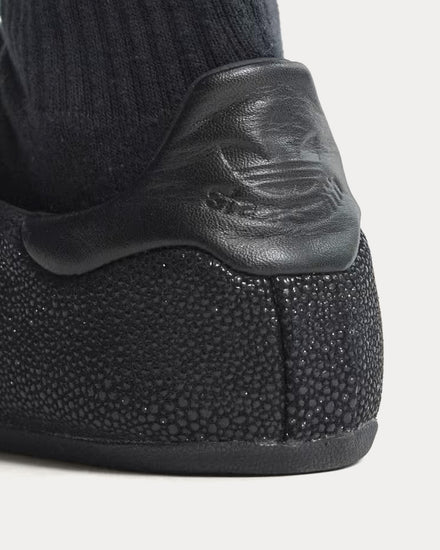 Adidas Stan Smith Lo Pro Core Black / Core Black / Grey Four Low Top Sneakers - 5