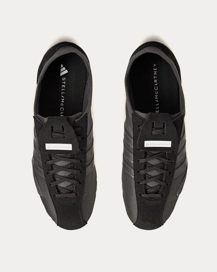 Adidas x Stella McCartney Sportswear 76 'Three Stripe' Core Black / Core Black / Core Black Low Top Sneakers - 2
