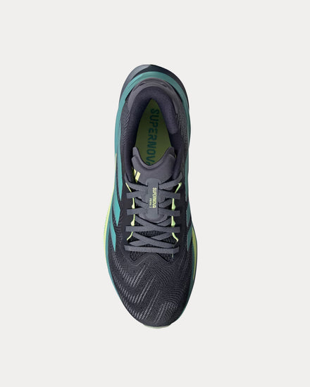 Adidas Supernova Prima 2 Onix / Mint Ton / Hi-Res Yellow Running Shoes - 2