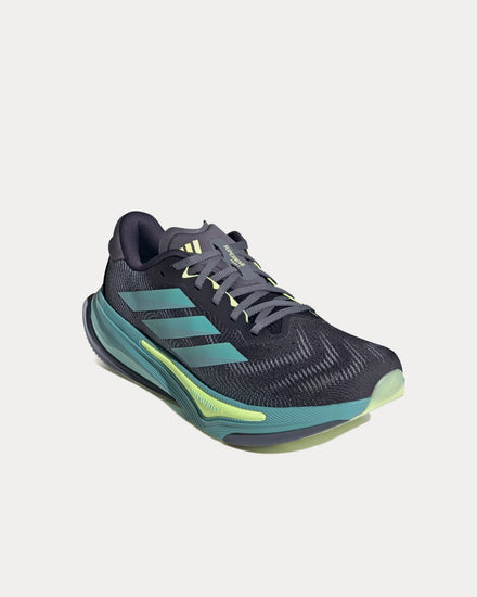 Adidas Supernova Prima 2 Onix / Mint Ton / Hi-Res Yellow Running Shoes - 5