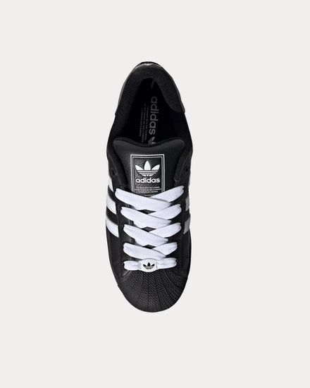 Adidas Unisex Superstar II Core Black / Cloud White / Core Black Low Top Sneakers Adidas Unisex Superstar II Core Black / Cloud White / Core Black Low Top Sneakers
