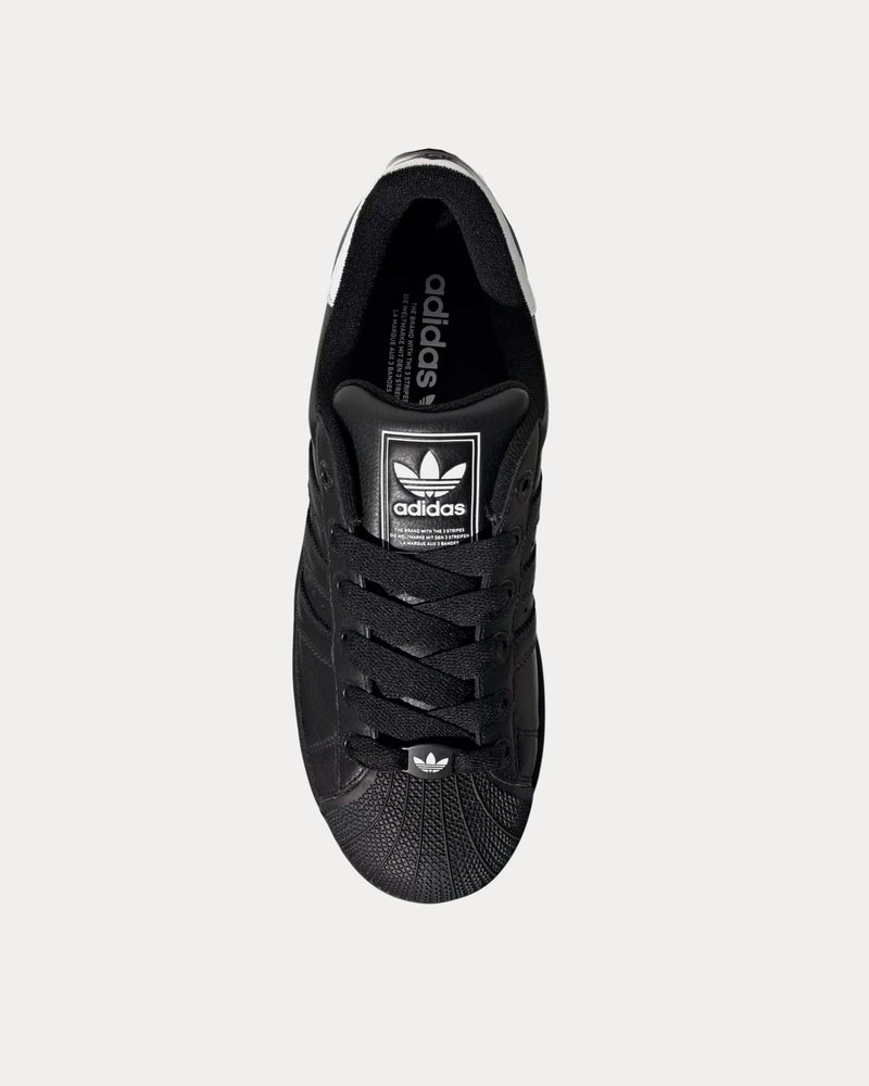 Adidas Unisex Superstar II Core Black / Core Black / Cloud White Low Top Sneakers Adidas Unisex Superstar II Core Black / Core Black / Cloud White Low Top Sneakers