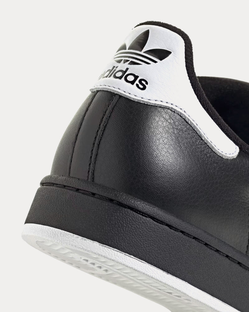 Adidas Superstar II Core Black / Core Black / Cloud White Low Top Sneakers - 5