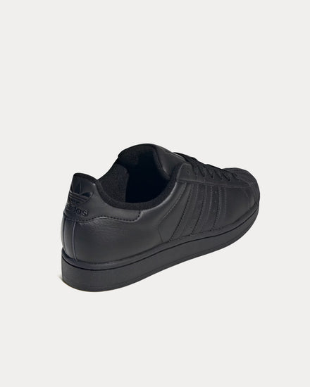 Adidas Superstar II Core Black / Core Black / Core Black Low Top Sneakers - 4