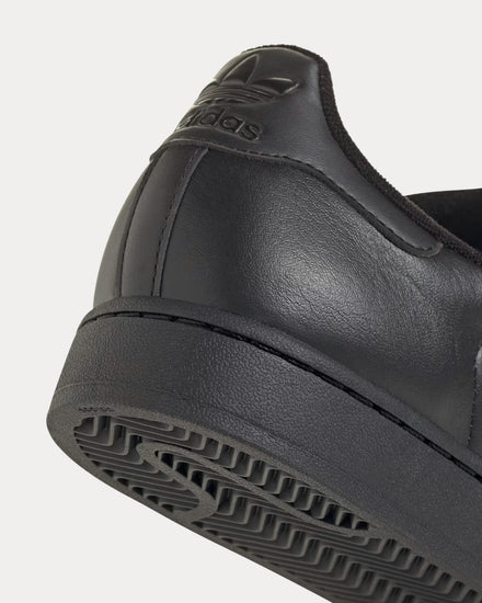 Adidas Superstar II Core Black / Core Black / Core Black Low Top Sneakers - 5