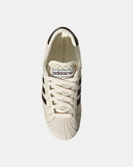 Adidas Superstar Lo Pro Cream White / Aurora Coffee / Gold Metallic Low Top Sneakers - 2