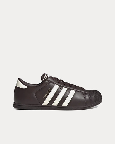 Adidas Superstar Lo Pro Aurora Coffee / Cream White / Gold Metallic Low Top Sneakers - 1