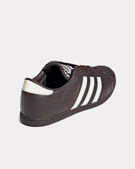 Adidas Superstar Lo Pro Aurora Coffee / Cream White / Gold Metallic Low Top Sneakers - 4