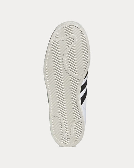 Adidas Superstar Lo Pro Cloud White / Core Black / Gold Metallic Low Top Sneakers - 5