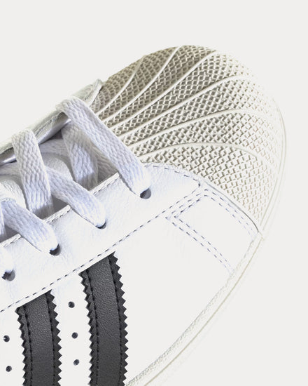 Adidas Superstar Lo Pro Cloud White / Core Black / Gold Metallic Low Top Sneakers - 6