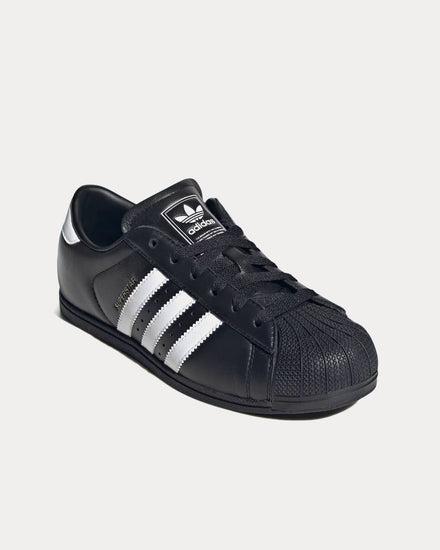 Adidas Superstar Lo Pro Core Black / Cloud White / Gold Metallic Low Top Sneakers - 3