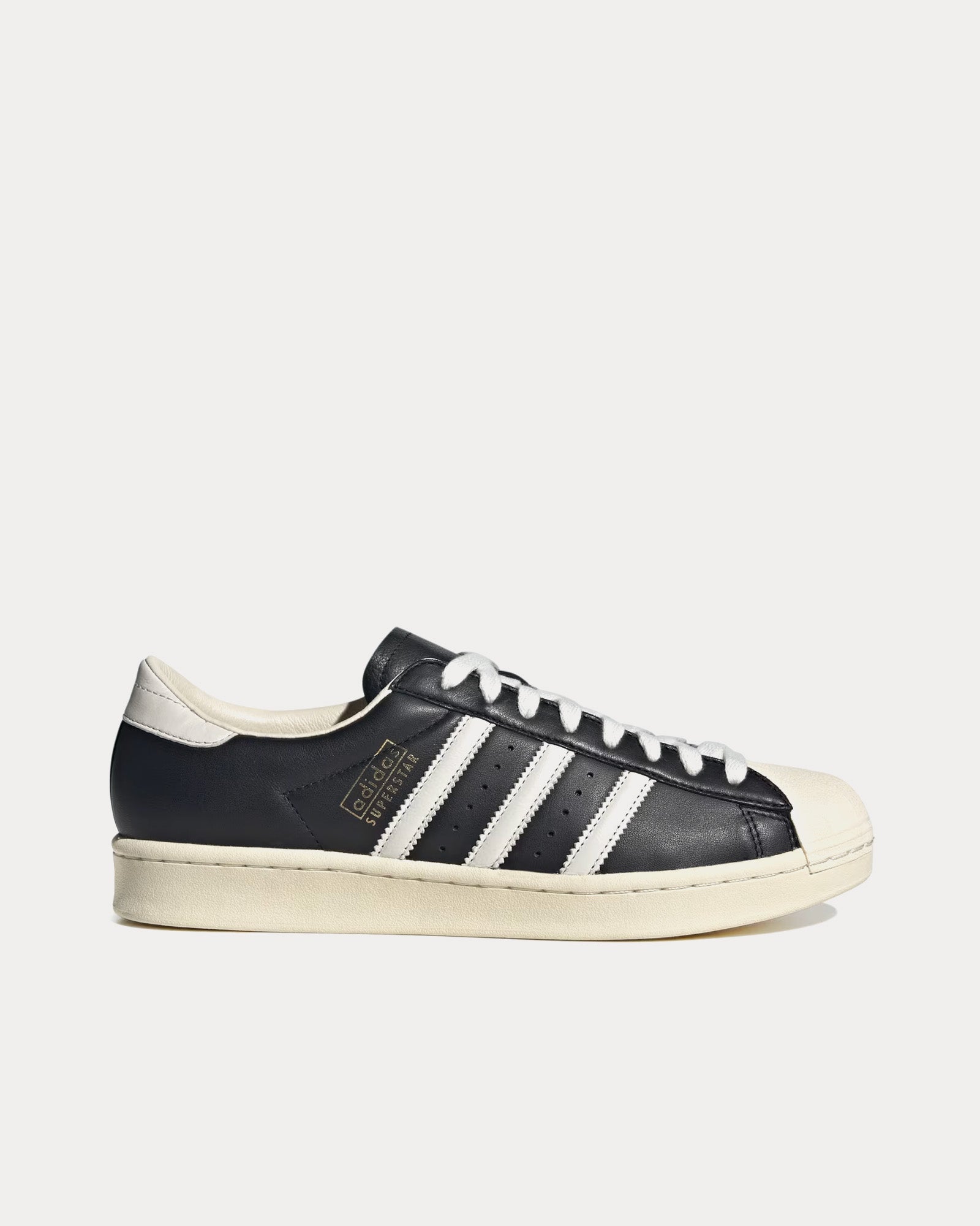 Adidas Unisex Superstar Vintage Core Black / Core White / Cream White Low  Top Sneakers