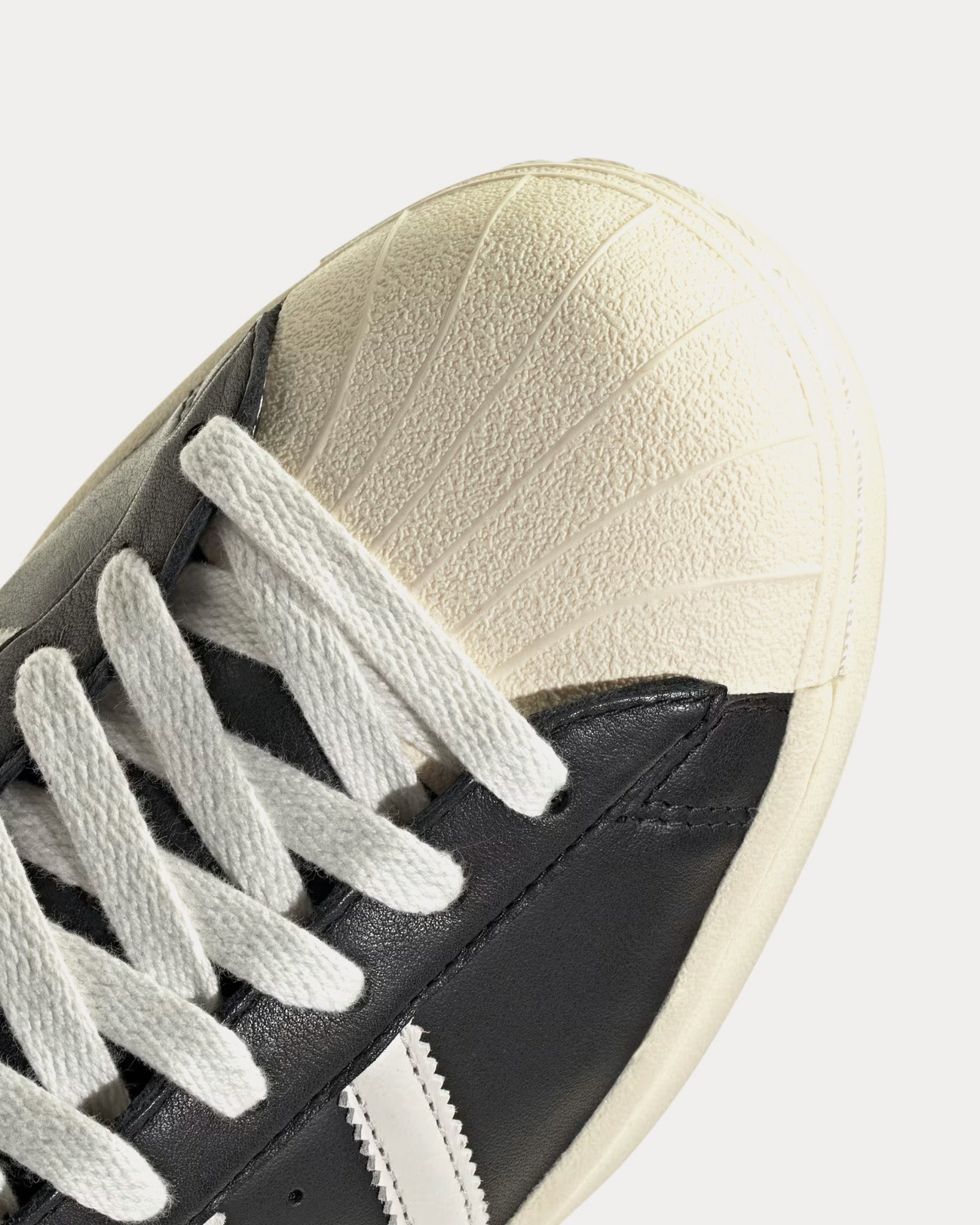 Adidas Unisex Superstar Vintage Core Black / Core White / Cream White ...