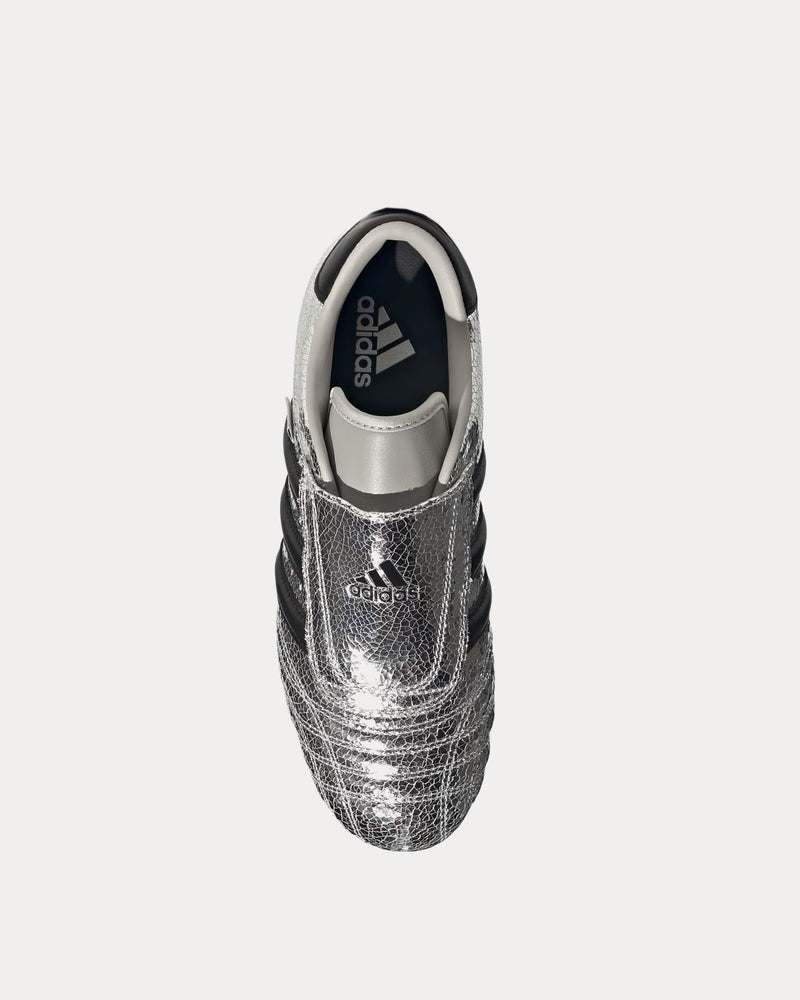 Adidas Taekwondo Silver Metallic / Core Black / Gum Low Top Sneakers - 2
