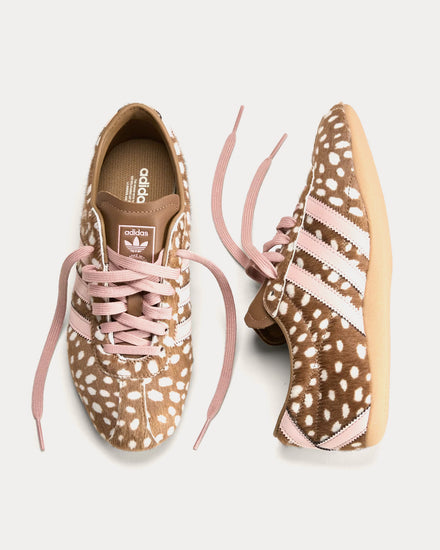 Adidas Tokyo Brown Desert / Wonder Mauve / Off White Low Top Sneakers - 4