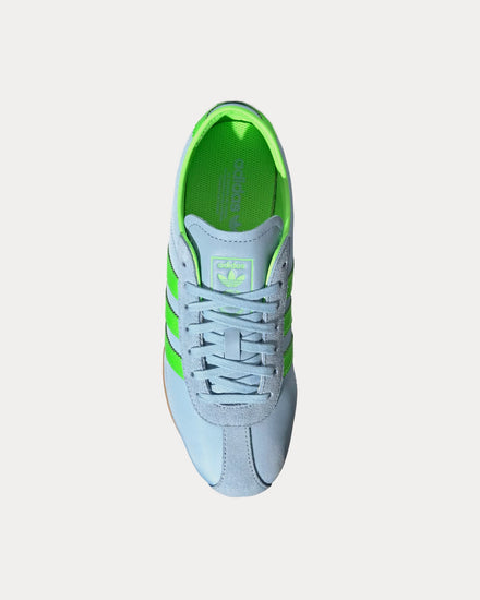 Adidas Tokyo Clear Sky / Solar Green / Gum Low Top Sneakers - 2