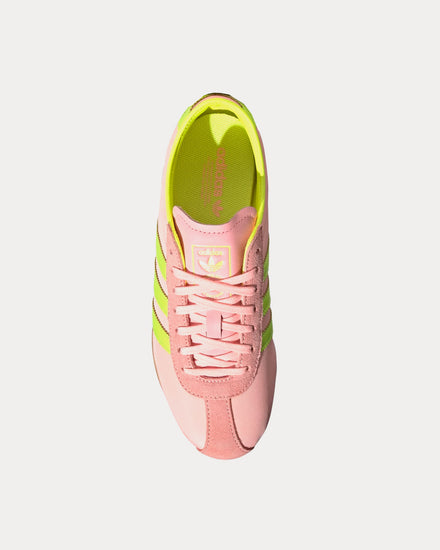 Adidas Tokyo Glow Pink / Solar Yellow / Gum Low Top Sneakers - 2