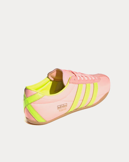 Adidas Tokyo Glow Pink / Solar Yellow / Gum Low Top Sneakers - 4