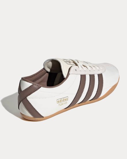 Adidas Tokyo Off White / Earth Strata / Gold Metallic Low Top Sneakers - 4