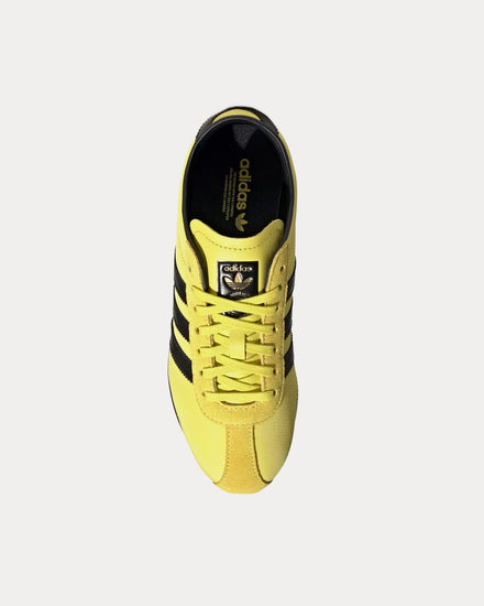 Adidas Tokyo Pure Sulfur / Dark Brown / Gold Metallic Low Top Sneakers - 2