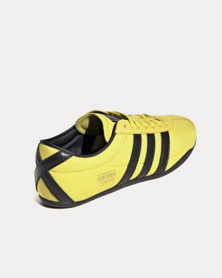 Adidas Tokyo Pure Sulfur / Dark Brown / Gold Metallic Low Top Sneakers - 4