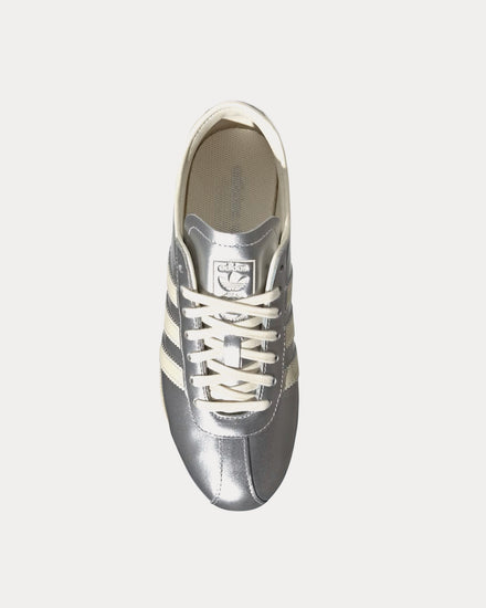 Adidas Tokyo Silver Metallic / Cream White / Gold Metallic Low Top Sneakers - 2