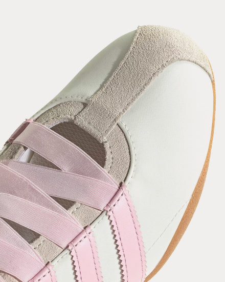 Adidas Tokyo Mary Jane Off White / Clear Pink / Gum Low Top Sneakers - 6