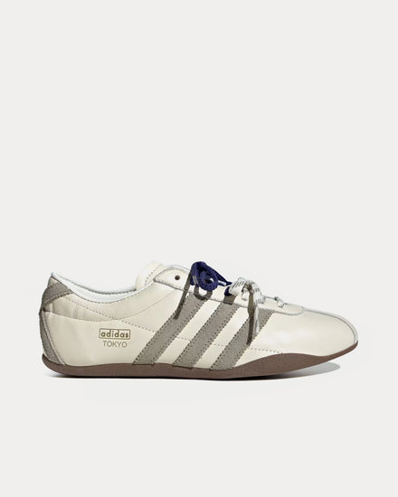 Adidas Tokyo Off White / Silver Pebble / Gum Low Top Sneakers - 1