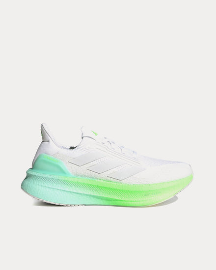Adidas Women's Ultraboost 5x Cloud White / Dash Grey / Lime Burst Running Shoes Adidas Women's Ultraboost 5x Cloud White / Dash Grey / Lime Burst Running Shoes