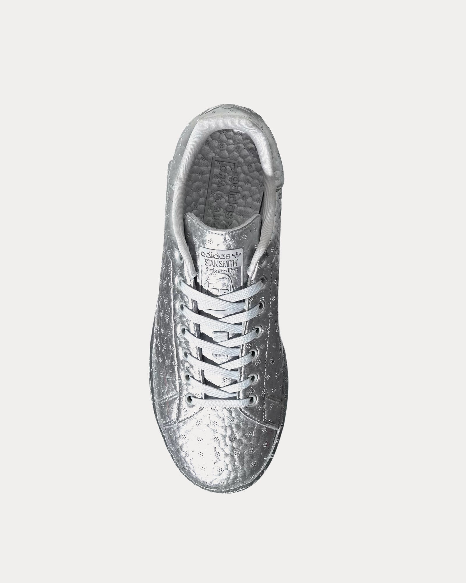 Adidas x Craig Green - Stan Smith Boost Silver Metallic / Silver Metallic / Mgh Solid Grey Low Top Sneakers