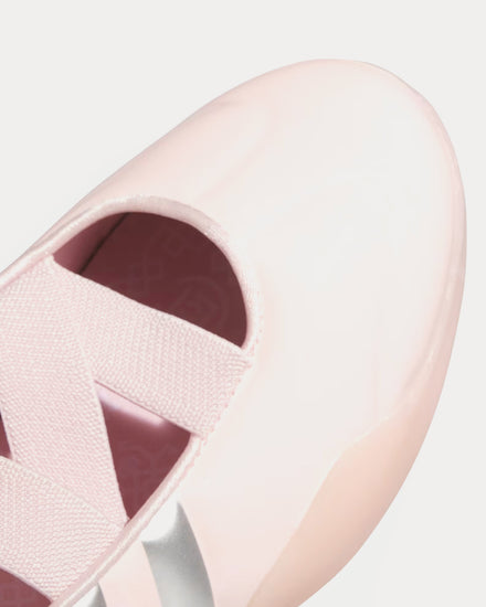 Adidas x Caroline Hú x Edison Chen CLOT Taekwondo Sandy Pink / Silver Metallic / Almost Pink Slip On Sneakers - 5