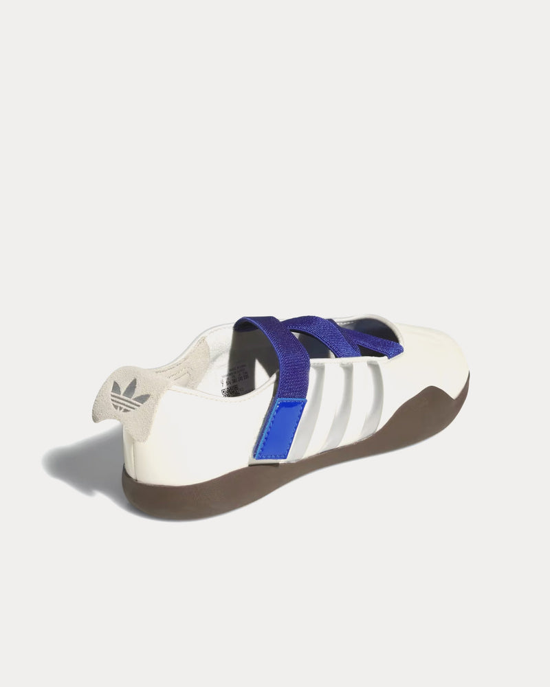 Adidas x Caroline Hú x Edison Chen CLOT Taekwondo Off White / Silver Metallic / Brown Slip On Sneakers - 4