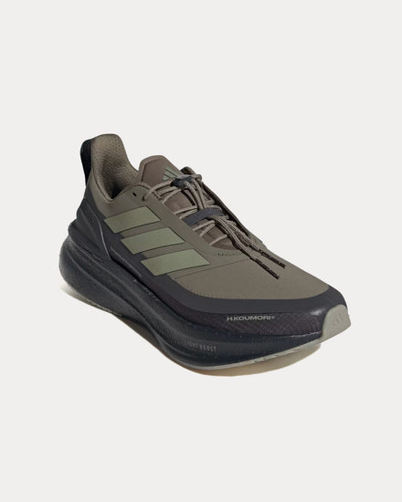 Adidas x Hermanos Koumori Ultraboost 5 Carbon / Tent Green / Olive Strata Running Shoes - 3