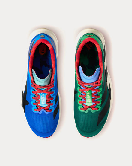 Adidas x BAPE Adizero EVO SL Power Blue / Collegiate Green / Off White Running Shoes - 2
