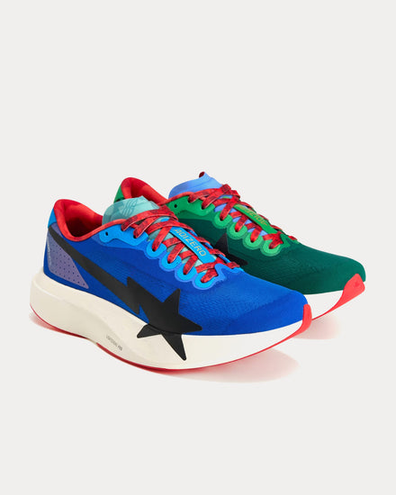 Adidas x BAPE Adizero EVO SL Power Blue / Collegiate Green / Off White Running Shoes - 3