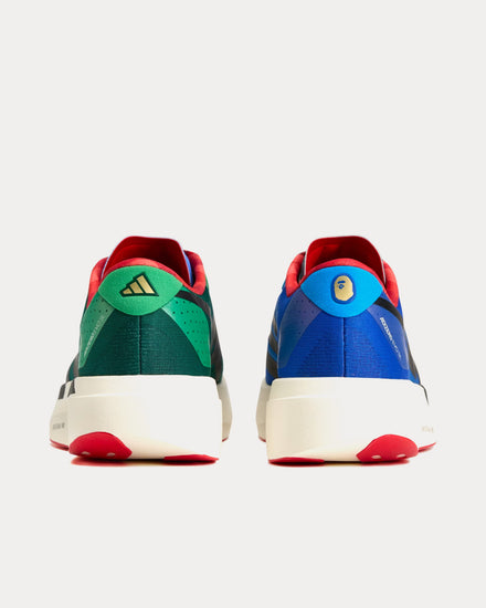 Adidas x BAPE Adizero EVO SL Power Blue / Collegiate Green / Off White Running Shoes - 4