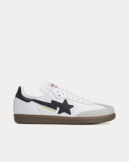 Adidas x BAPE Samba Cloud White / Core Black / Gum Low Top Sneakers - 1