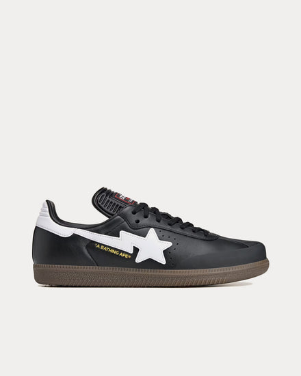 Adidas x BAPE Samba Core Black / Cloud White / Gum Low Top Sneakers - 1