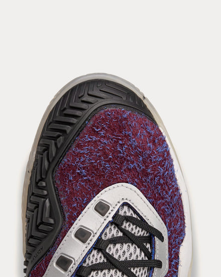 Adidas x Brain Dead Barricade 13 Multicolor / Silver Metallic / Core Black Tennis Shoes - 5