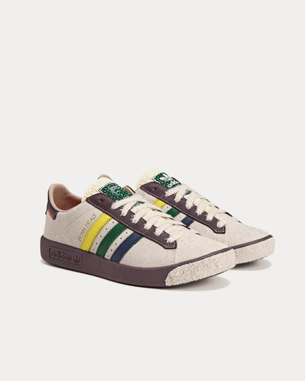 Adidas x Brain Dead Forest Hills Cream White / Pantone / Night Red Low Top Sneakers - 3