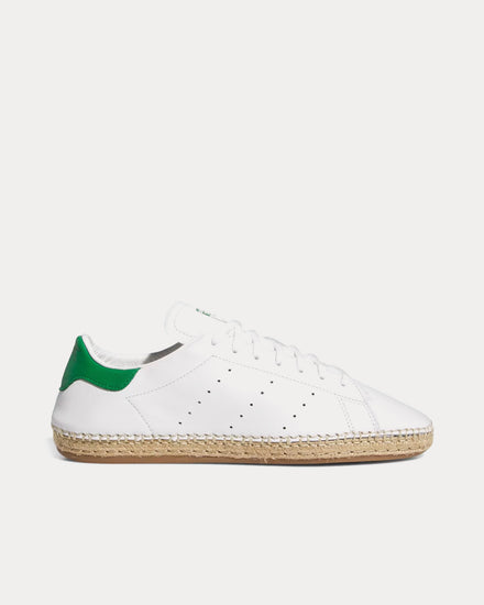 Adidas x CLOT Stan Smith Cloud White / Green / Cloud White Low Top Espadrille Sneakers - 1