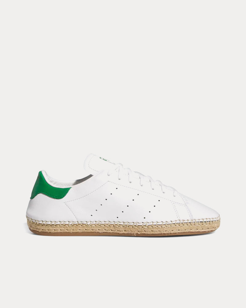 Adidas x CLOT Stan Smith Cloud White / Green / Cloud White Low Top Espadrille Sneakers - 1
