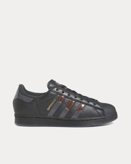 Adidas x Dime Superstar ADV Carbon / Grey Five / Brown Low Top Sneakers - 1