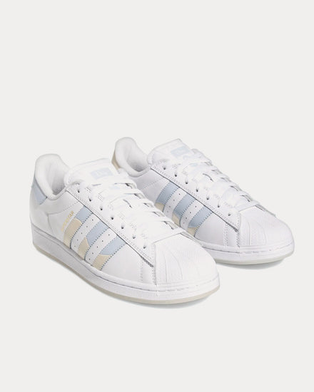 Adidas x Dime Superstar ADV Cloud White / Halo Blue / Wonder White Low Top Sneakers - 3