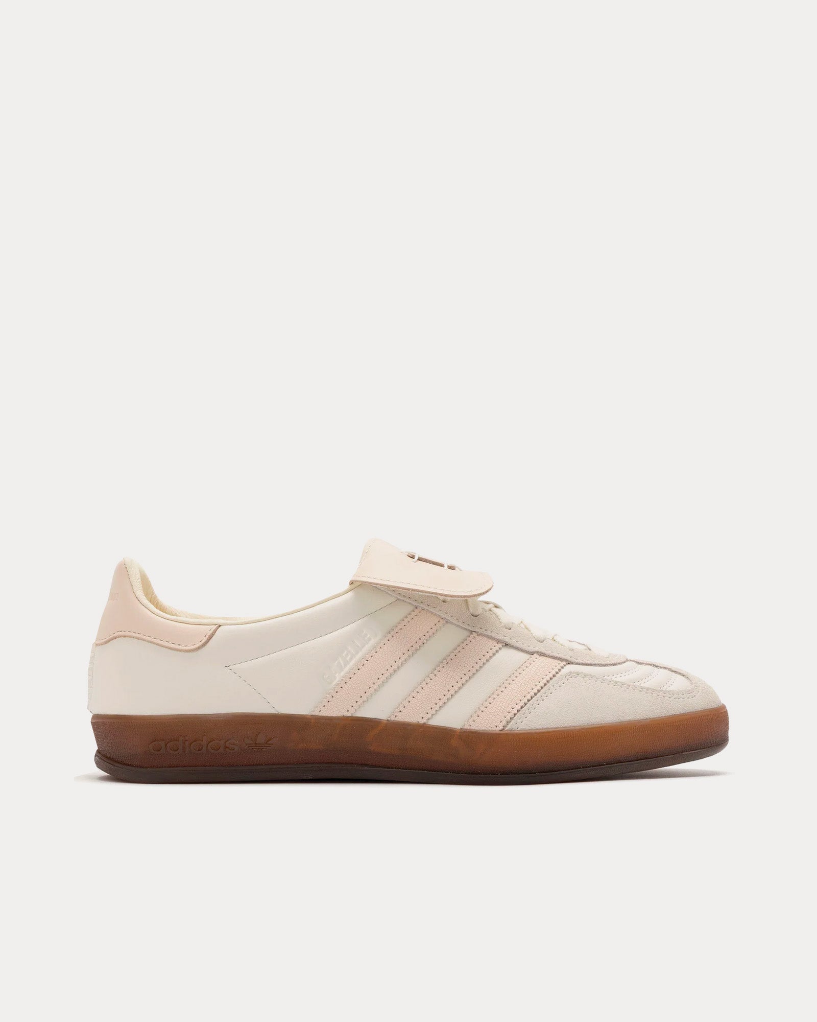 Adidas x Foot Industry Gazelle Indoor Cream White Low Top Sneakers 