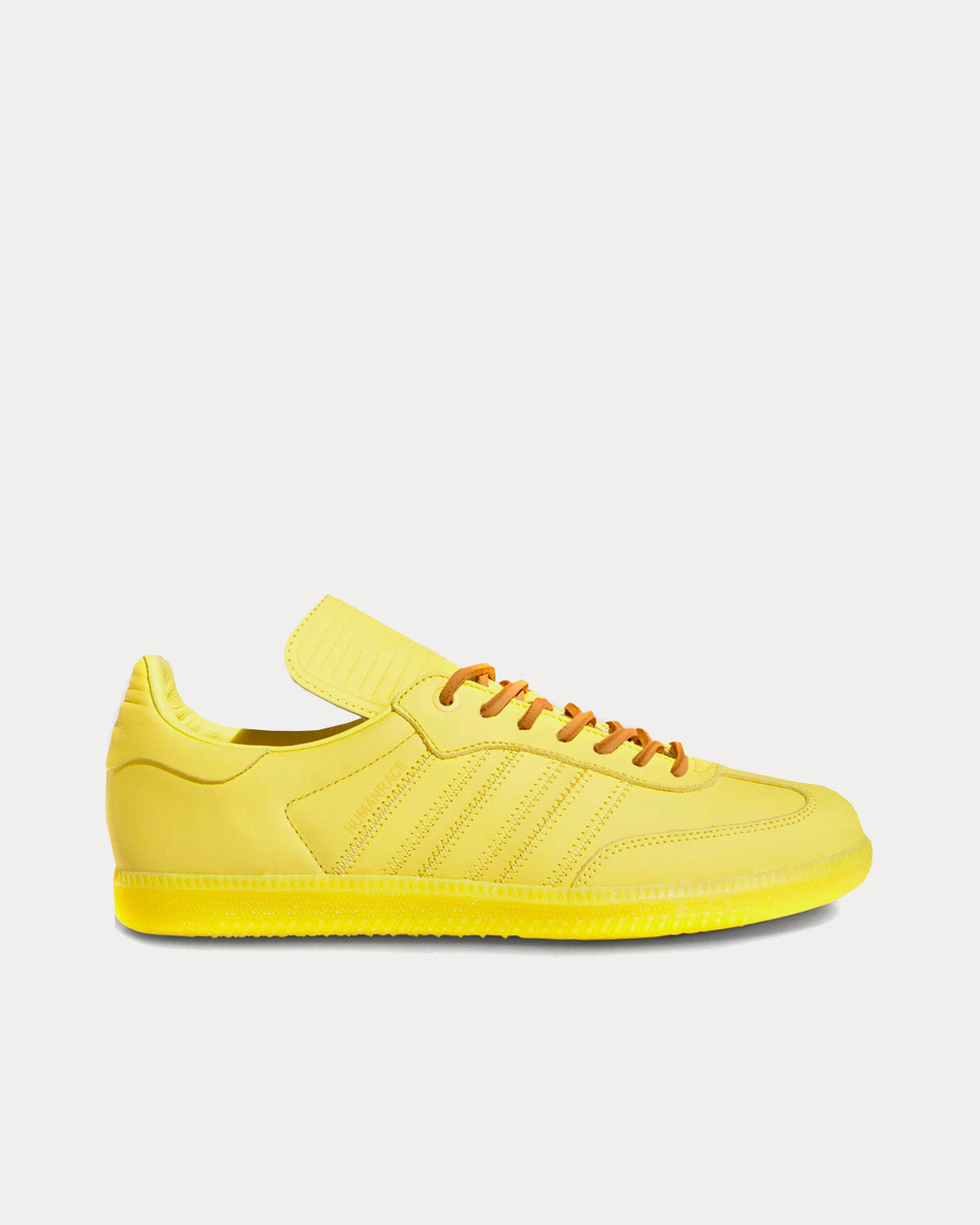 Adidas x Humanrace Unisex Samba Yellow Low Top Sneakers
