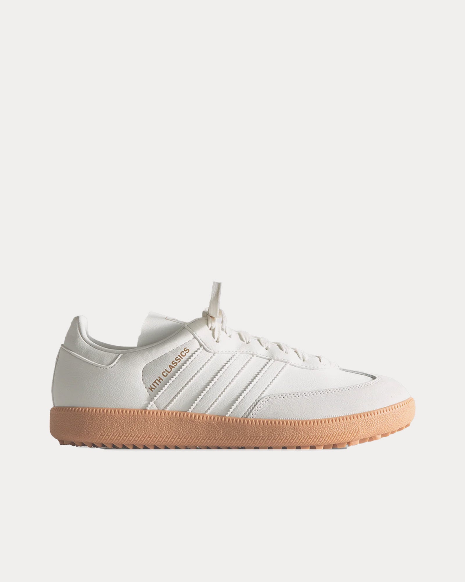 Adidas x Kith - Samba Golf White Tint / Gum Low Top Sneakers