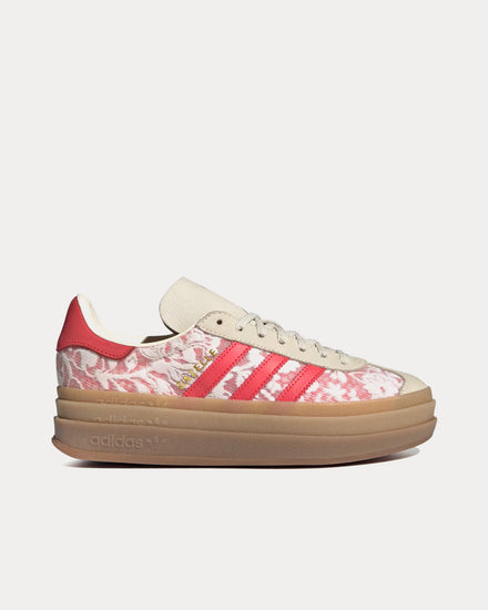 Adidas x Liberty Gazelle Bold Cloud White / Cream White / Better Scarlet Low Top Sneakers - 1