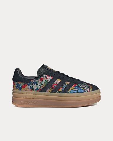 Adidas x Liberty Gazelle Bold Core Black / Graphic / Gold Metallic Low Top Sneakers